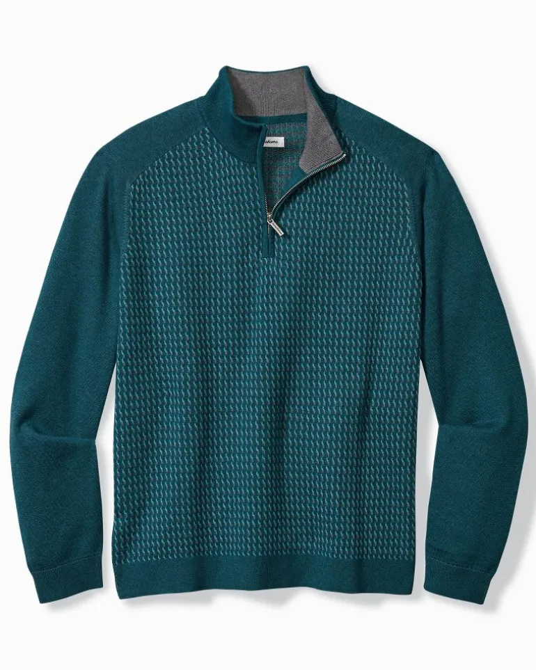 Coastal Shores Half-Zip Sweater
