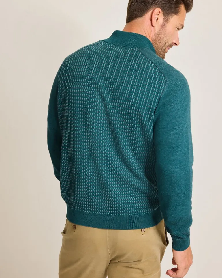Coastal Shores Half-Zip Sweater