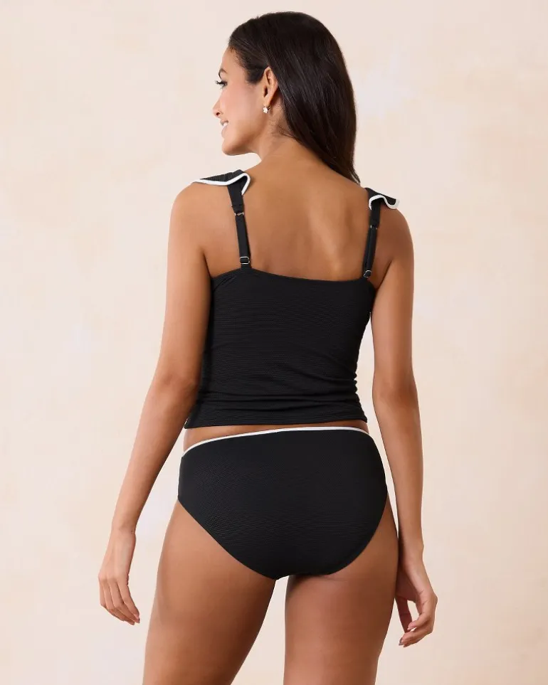 Island Cays Cabana Ruffle Tankini Top