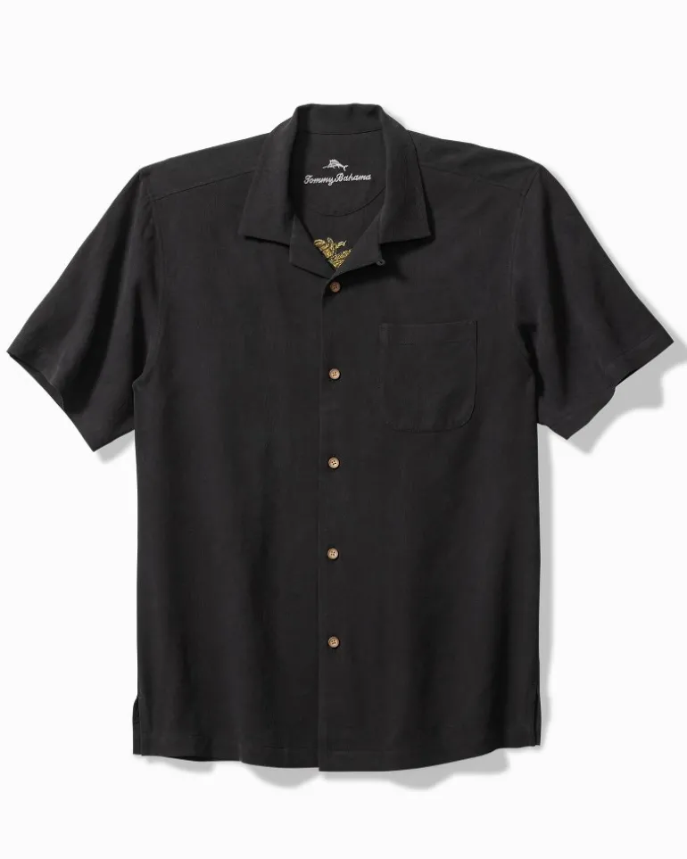 Let's Get It Poppin' Silk Camp Shirt