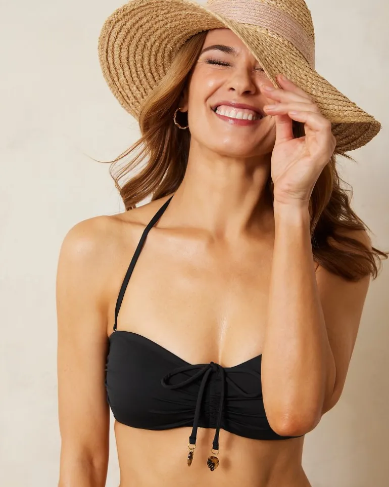 Pearl Bandeau Bikini Top