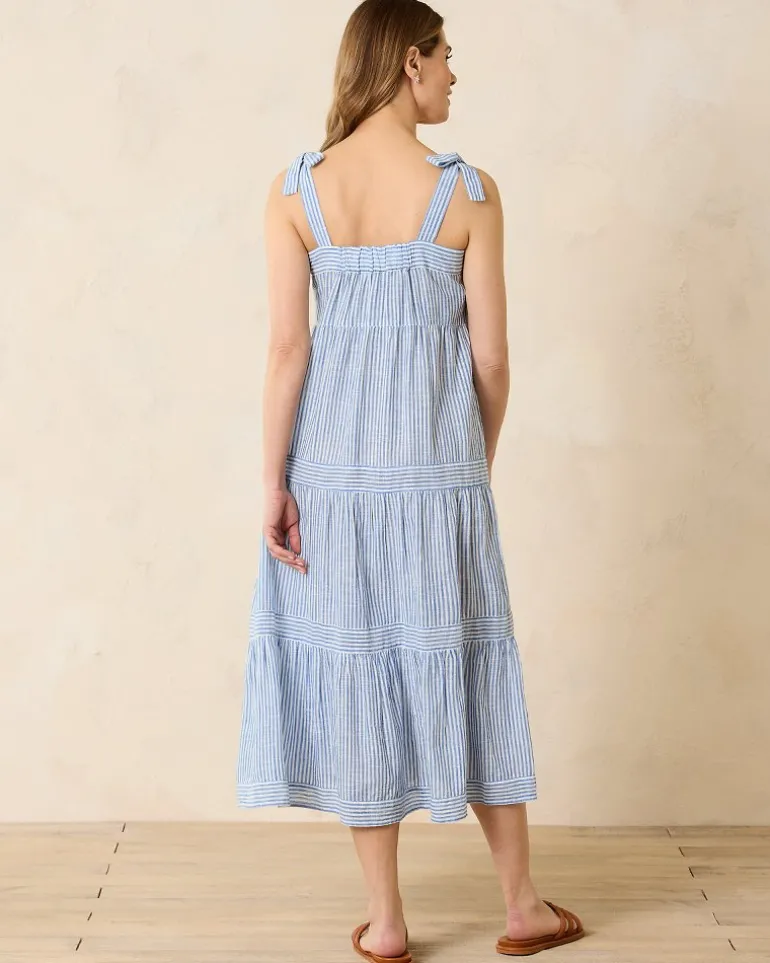 Shoreline Stripe Coverup Dress